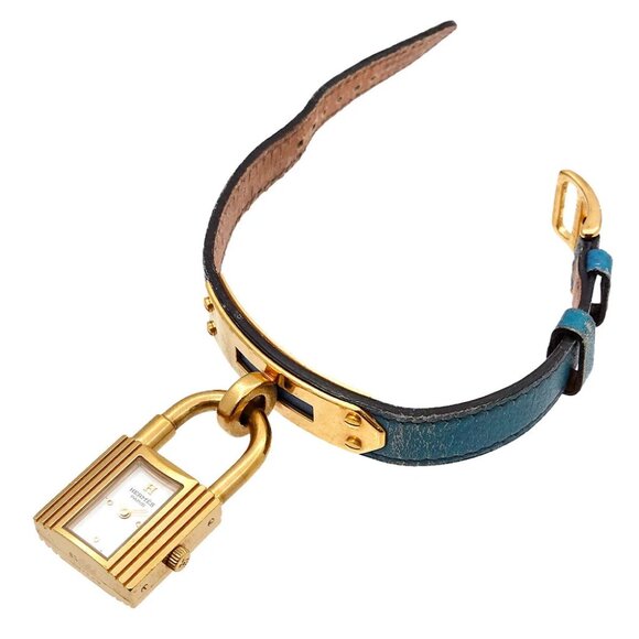 HERMES Kelly Watch Vintage Quartz White Dial Ladies Watch 90263376 - Picture 8 of 8